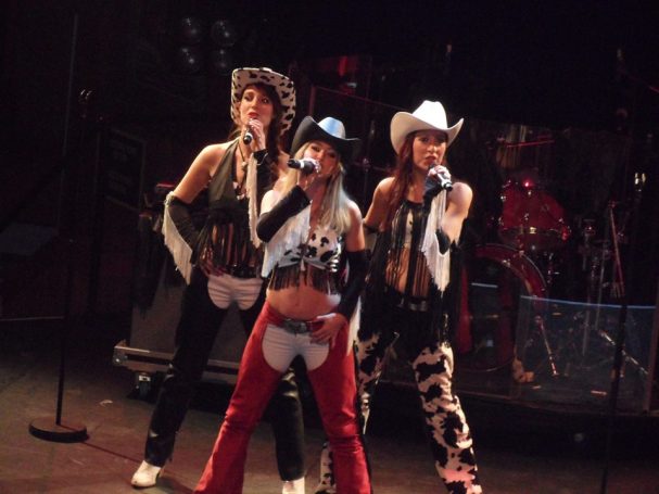 trio chanteuses country rodéo girls