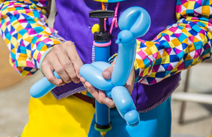 sculpture sur ballon animation