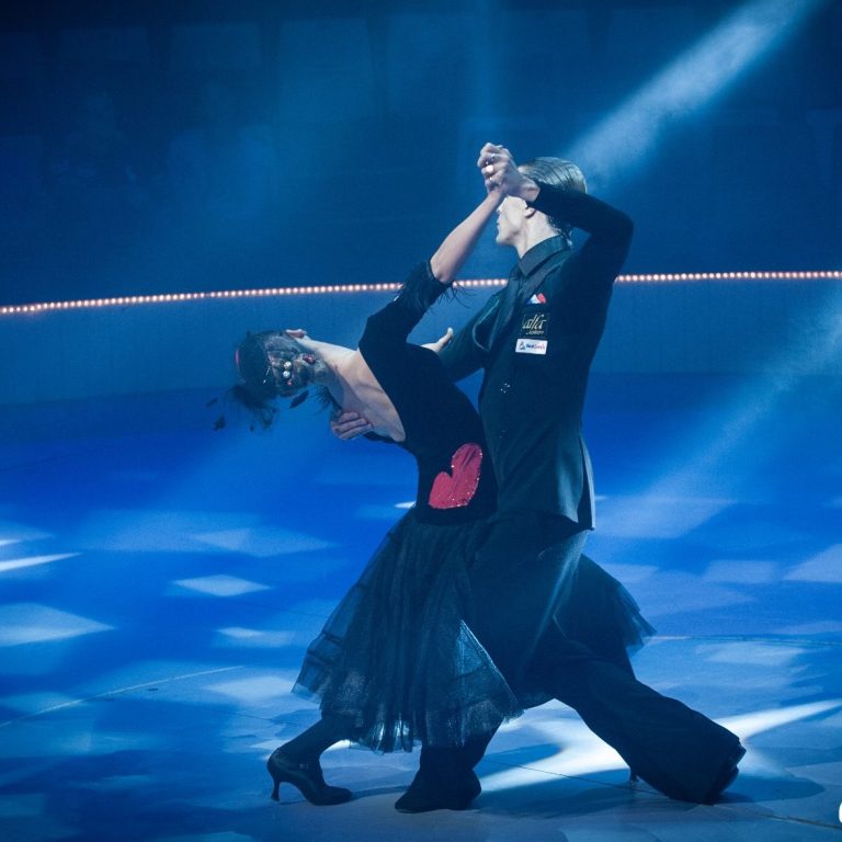 danse de salon, spectacle