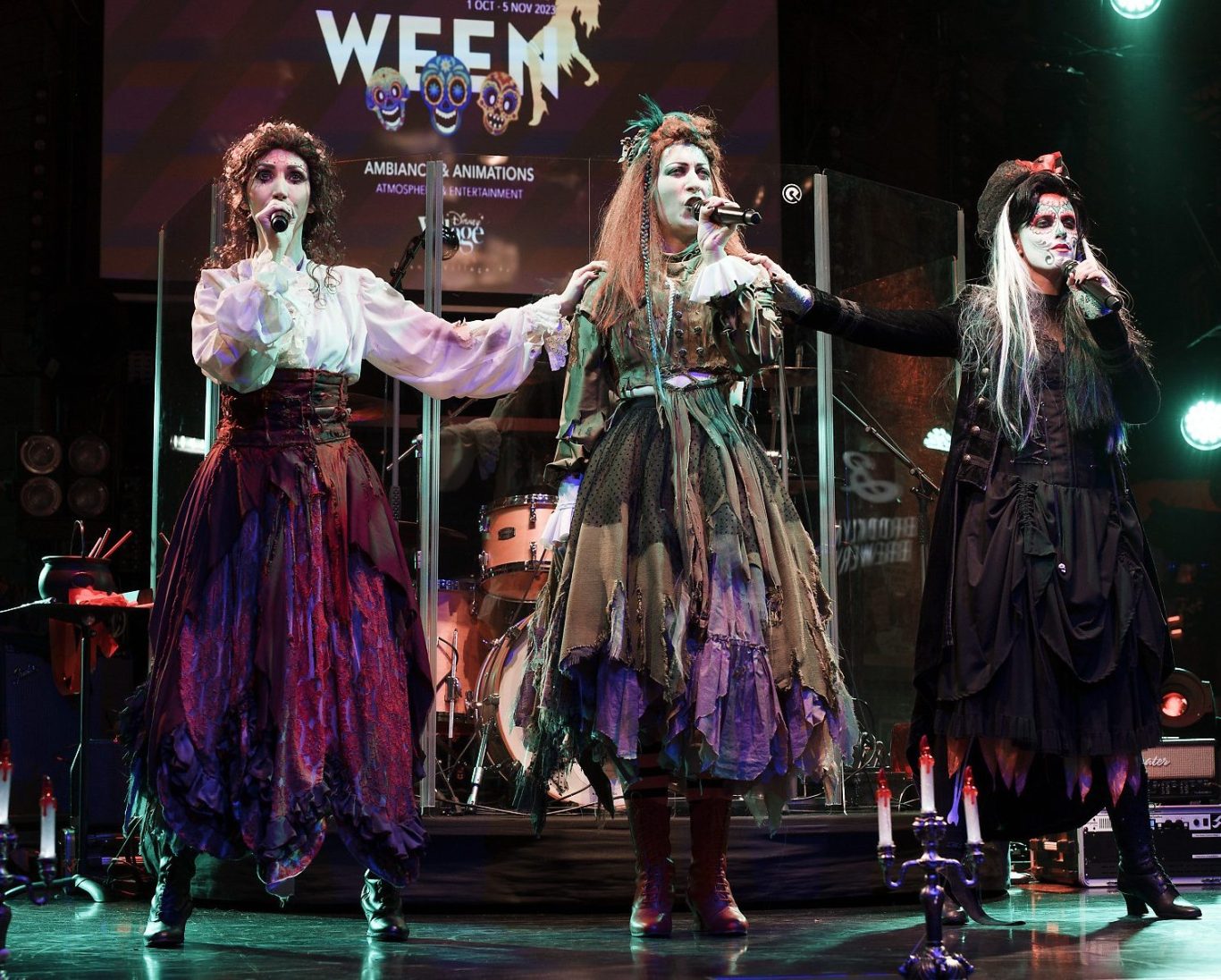 trio de chanteuse halloween trio de chanteuse halloween